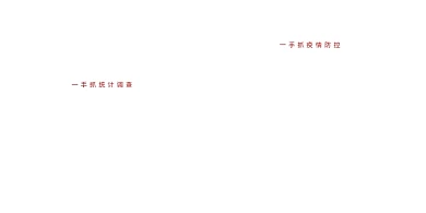 坚持党建引领打好双线战疫展板
