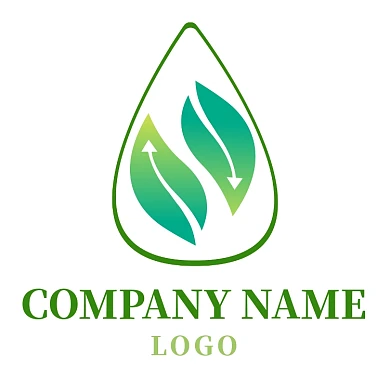 绿色简约环保LOGO