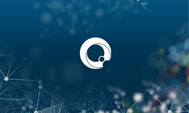 蓝色科技感渐变线条几何素材简约商务名片