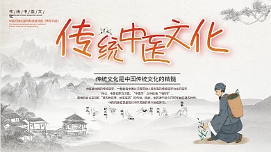 中医养生宣传展板