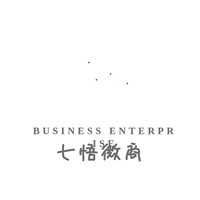 数字7字母W电商微商logo