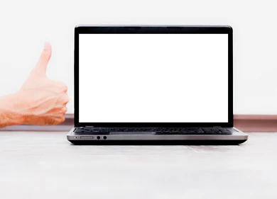 笔记本电脑UI界面样机