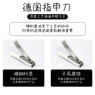 指甲刀修甲刀指甲剪日用品淘宝主图直通车模板