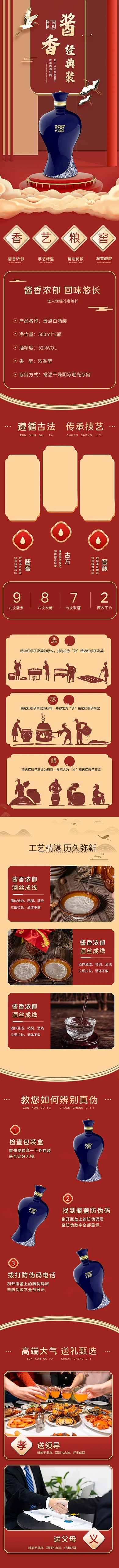 白酒电商详情页