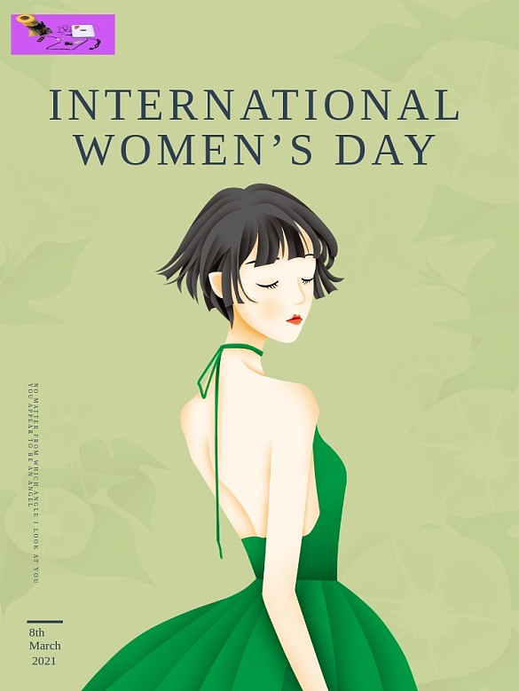 婦女節(jié)海報女神節(jié)海報38節(jié)簡約海報清新