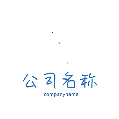 动感鲸鱼商务标志LOGO