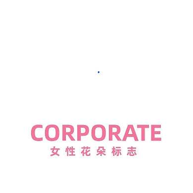 女性花朵美容美发logo