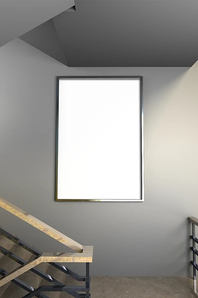 室内挂墙海报样机