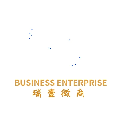 时尚大气R字母电商微商logo