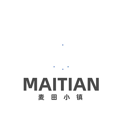 面包店民宿小麦小镇LOGO