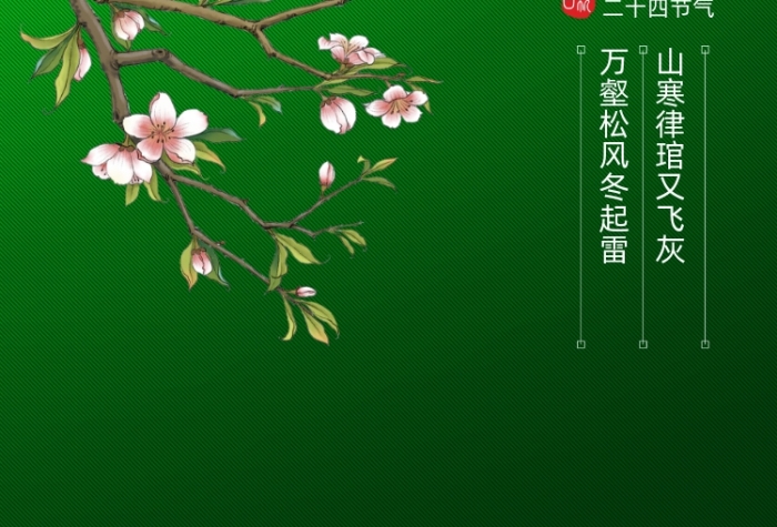 簡(jiǎn)約大氣驚蟄節(jié)氣海報(bào)