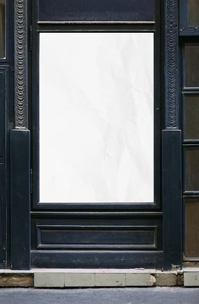 户外广告牌样机