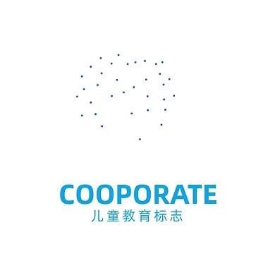 教育儿童标志logo