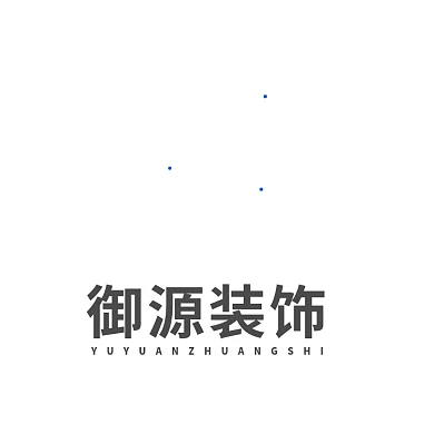 红色立体感装饰标志LOGO