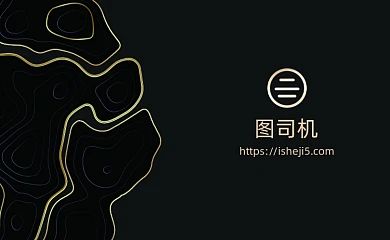 黑金高档烫金质感地产名片