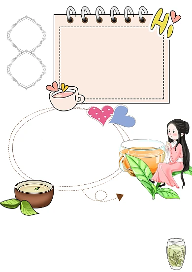 茶文化手抄报版面设计