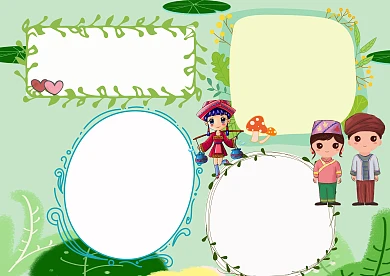 小学生三月三手抄报版面设计