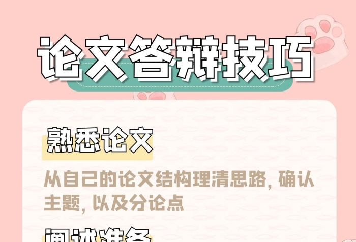 论文结构粉色简约清新小红书封面
