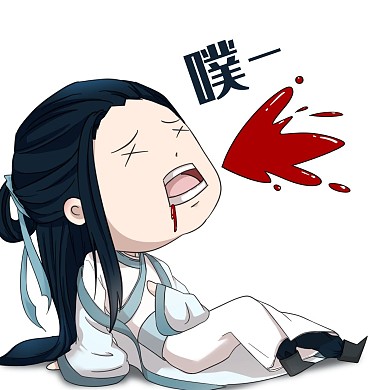 古風(fēng)卡通人物表情包可愛(ài)吐血