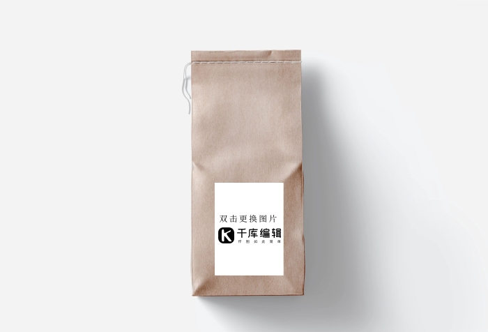包裝袋紙包裝零食暗黃褐色簡(jiǎn)約樣機(jī)
