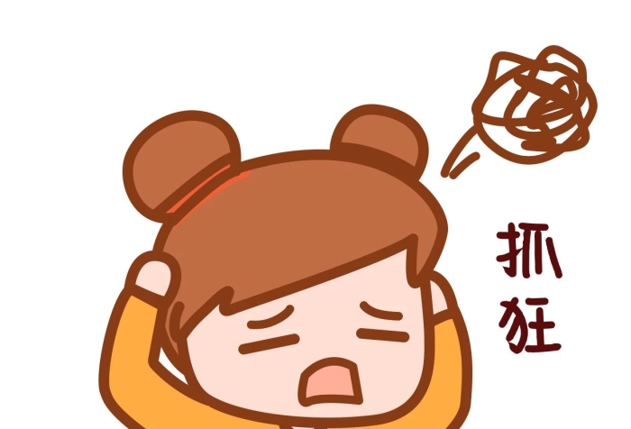一團亂麻不順心煩惱頭疼抓狂表情包
