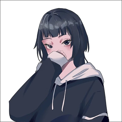 日系可爱校园女生二次元微信头像