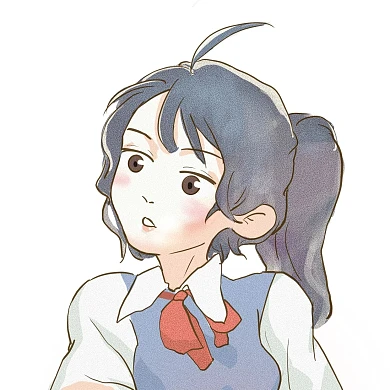 日系唯美校园女生女神美少女二次元微信头像