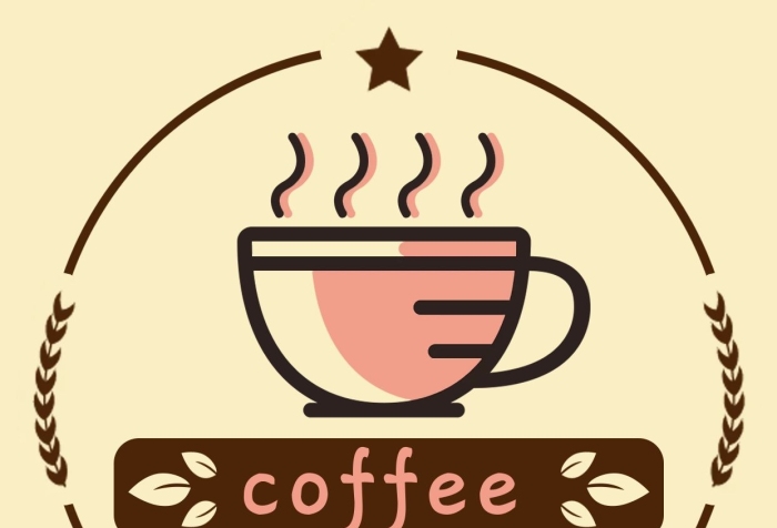 標志商標紅色黑色簡約LOGO
