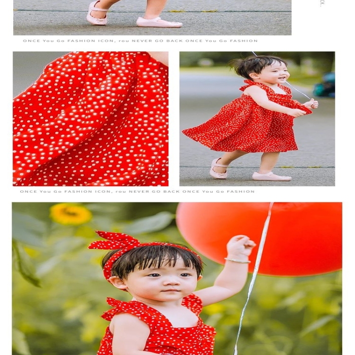 服裝裙子紅色輕奢風(fēng)簡約詳情頁
