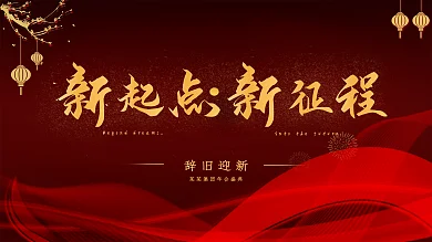 集团——年会展板