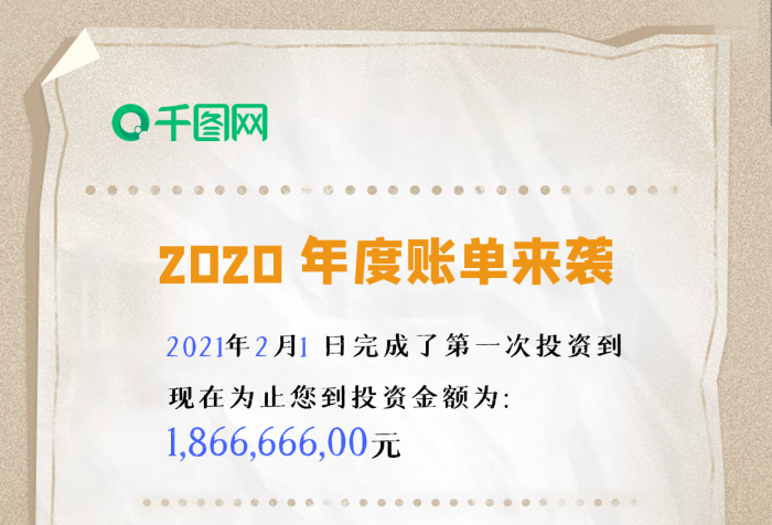 美食出行年度賬單手機海報年終總結
