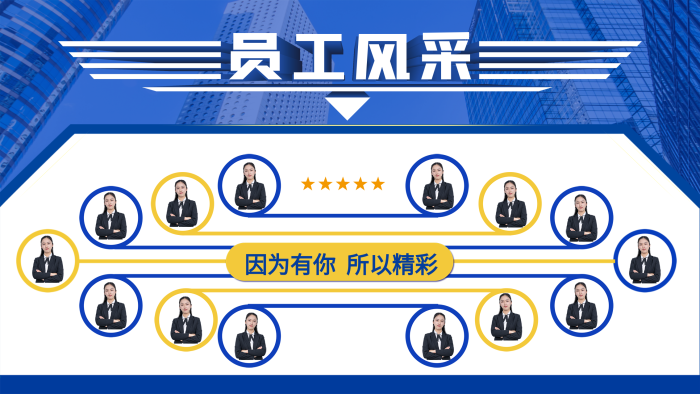 文化照片簡約商務(wù)風(fēng)企業(yè)員工風(fēng)采
