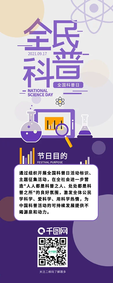 全国科普日科学研究信息长图干货分享