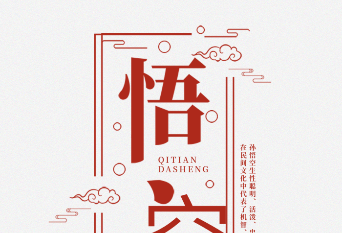 活潑忠誠悟空齊天大圣手機海報配圖
