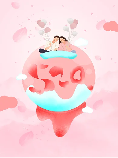 520手绘插画海报