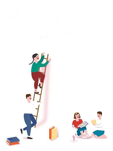 原创手绘粉色毕业季海报