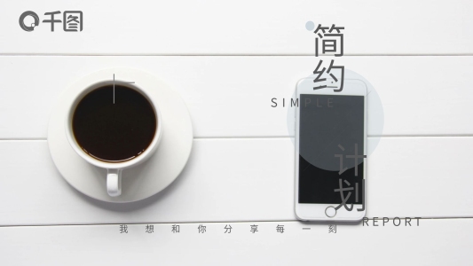 簡約風唯美工作總結PPT模板