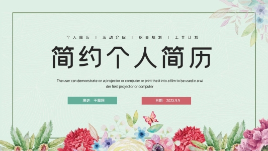 簡(jiǎn)約PPT
