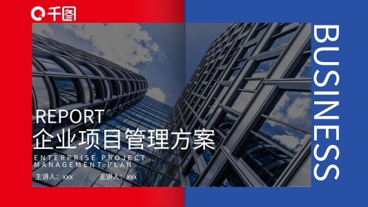 企業(yè)項(xiàng)目管理方案PPT模板