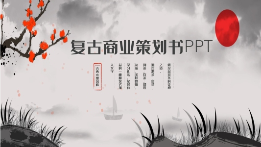 復(fù)古商業(yè)策劃書創(chuàng)業(yè)項(xiàng)目融資計(jì)劃PPT模板
