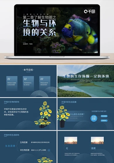 内容型人教版七年级生物与环境的关系课件