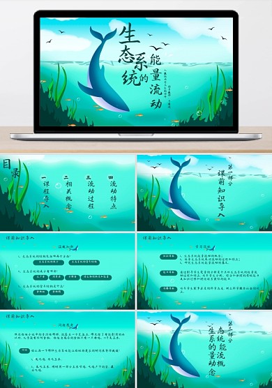 人教版必修生物生態(tài)系統(tǒng)的能量流動課件
