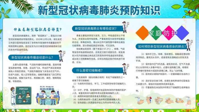 簡稱新冠肺炎肺炎抗擊疫情宣傳欄展板
