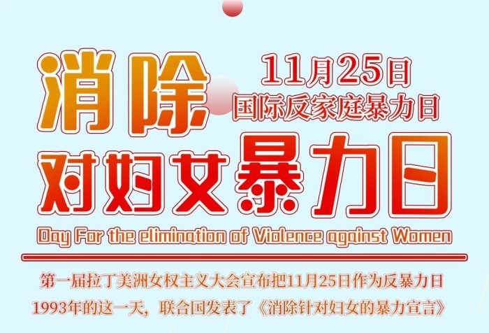 保護閃動婦女暴力日反家暴手機海報配圖
