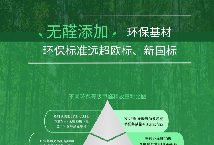 無醛添加無醛添加甲醛對比圖海報
