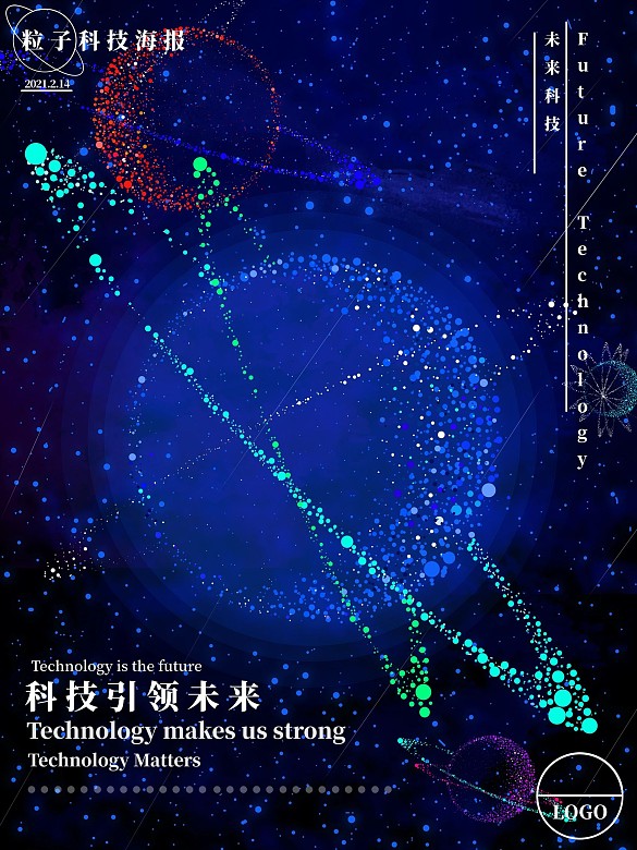 科技海報未來發(fā)展