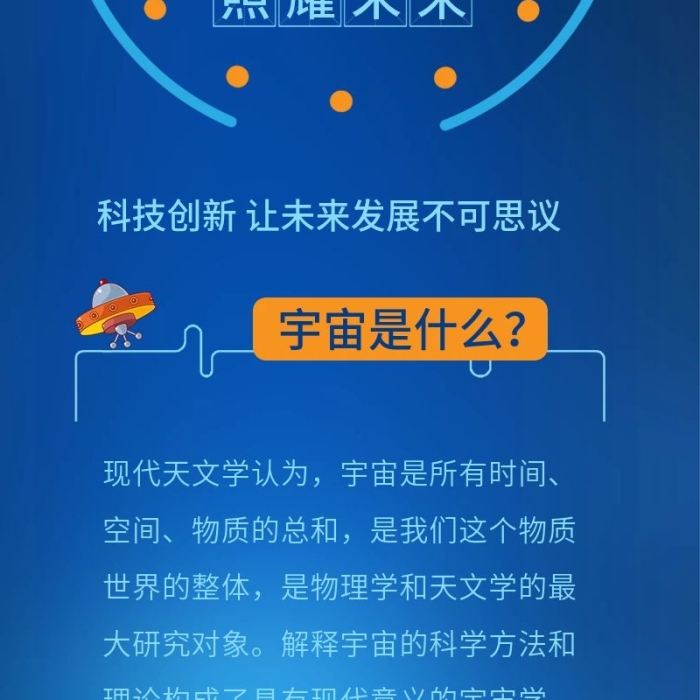 照耀未來科技創(chuàng)新生活科技小報信息長圖
