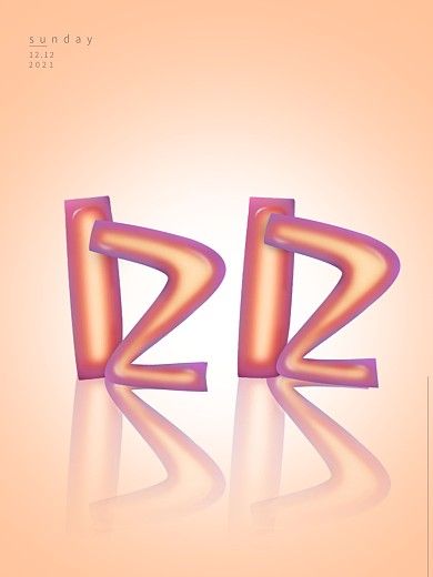 淘寶天貓1212字體設(shè)計(jì)圖雙12大促海報(bào)