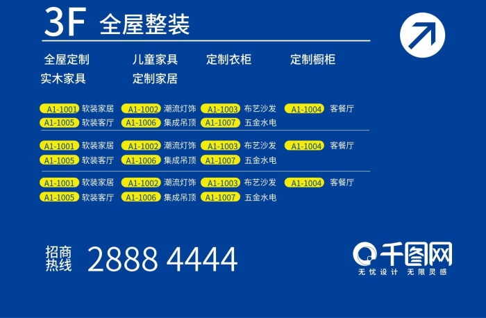 樓層指引商場(chǎng)導(dǎo)視系統(tǒng)簡(jiǎn)潔樓層指引
