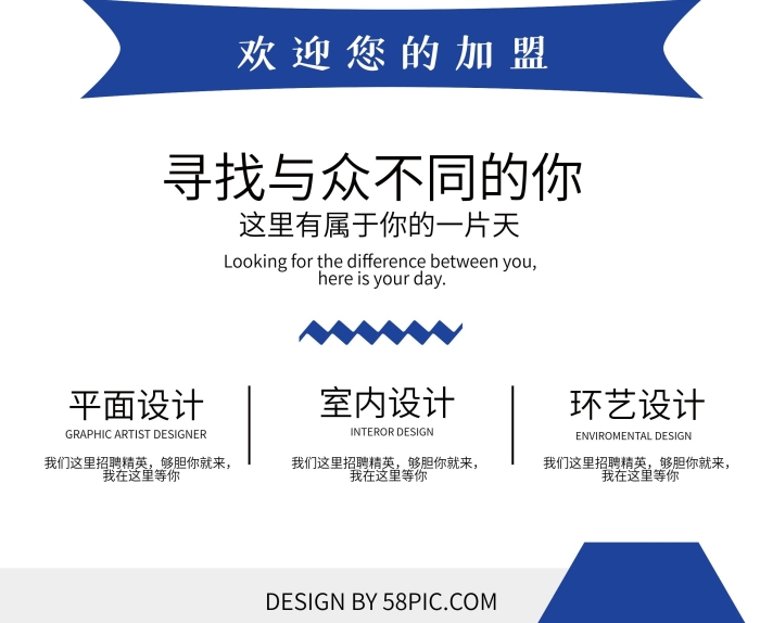 易拉寶攝影簡約合伙人招聘X展架
